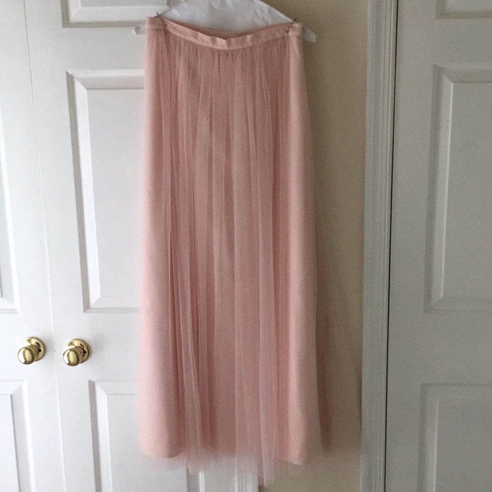 BHLDN Louise skirt by Jenny Yoo  BLUSH Size 4